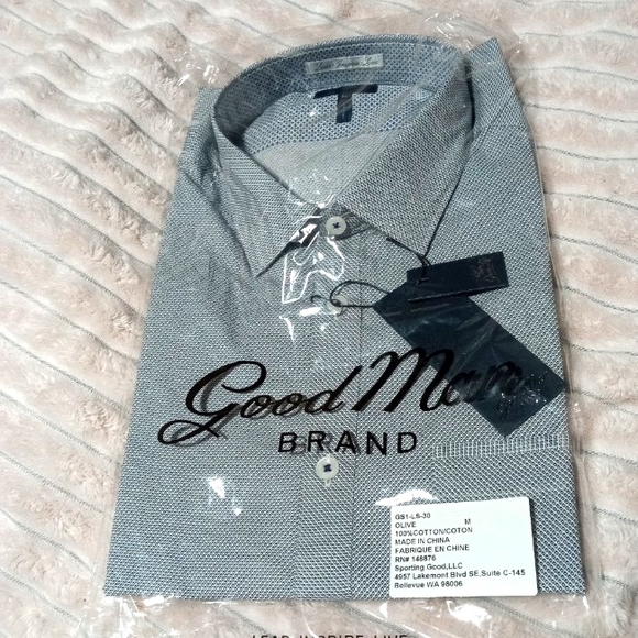 Goodman Brand, House of LR&C, Short Sleeve, Olive - Picture 2 of 6